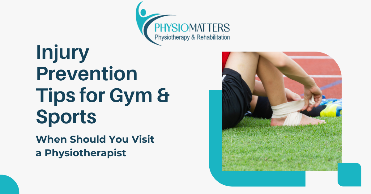Injury Prevention Tips for Gym & Sports | Vashi Physio