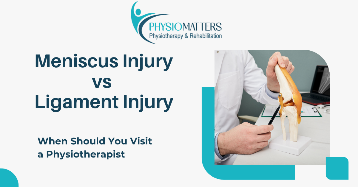 Meniscus Injury vs Ligament Injury | Knee Injury Physiotherapy in Vashi